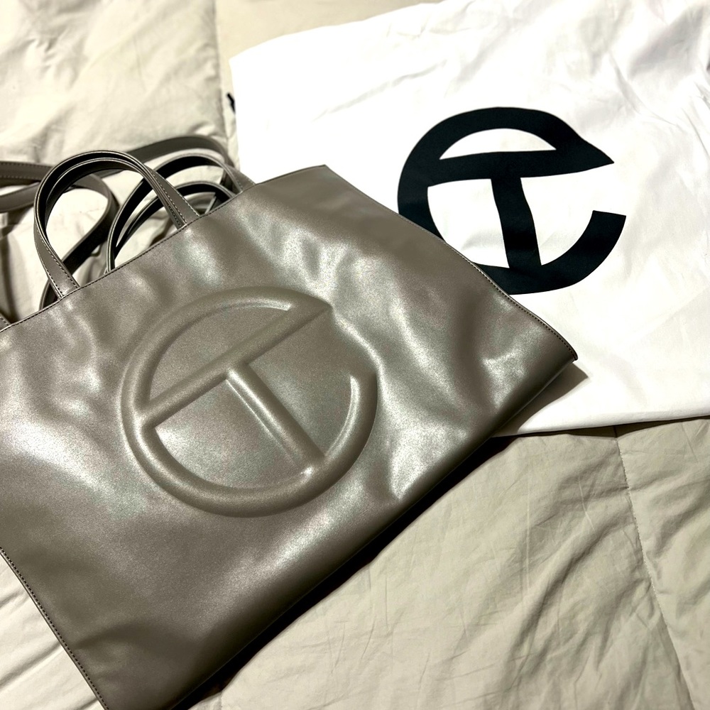 Large Grey TELFAR bag